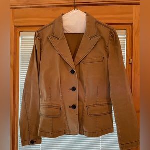 Ralph Lauren Tan Blazer Size Large